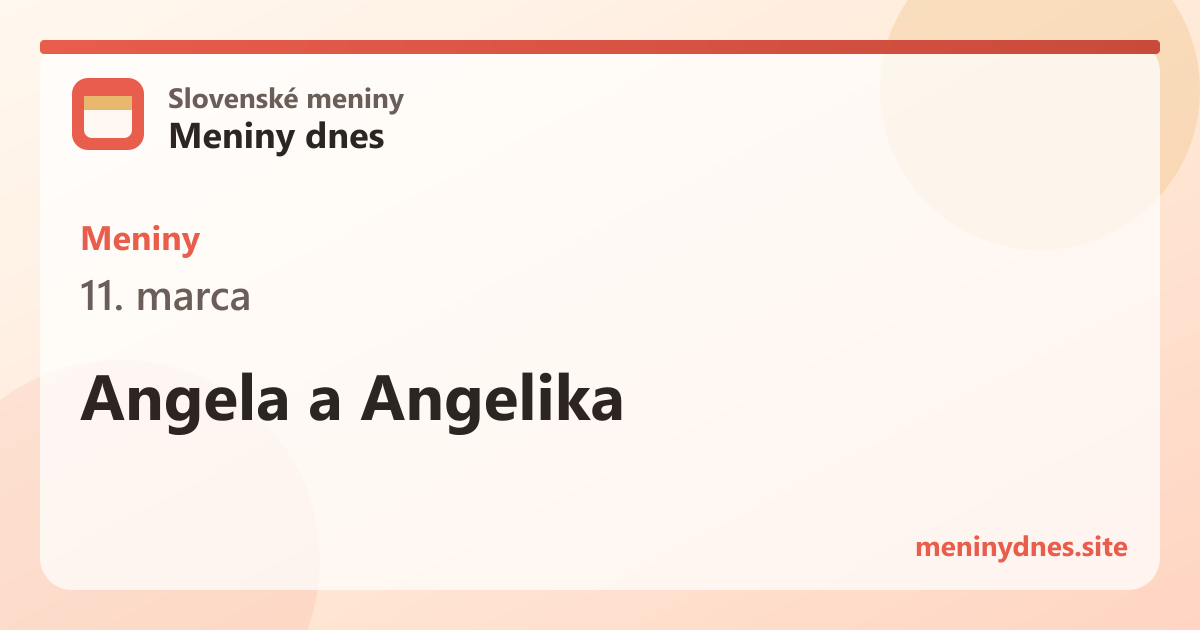 Meniny 11. marca: Angela a Angelika